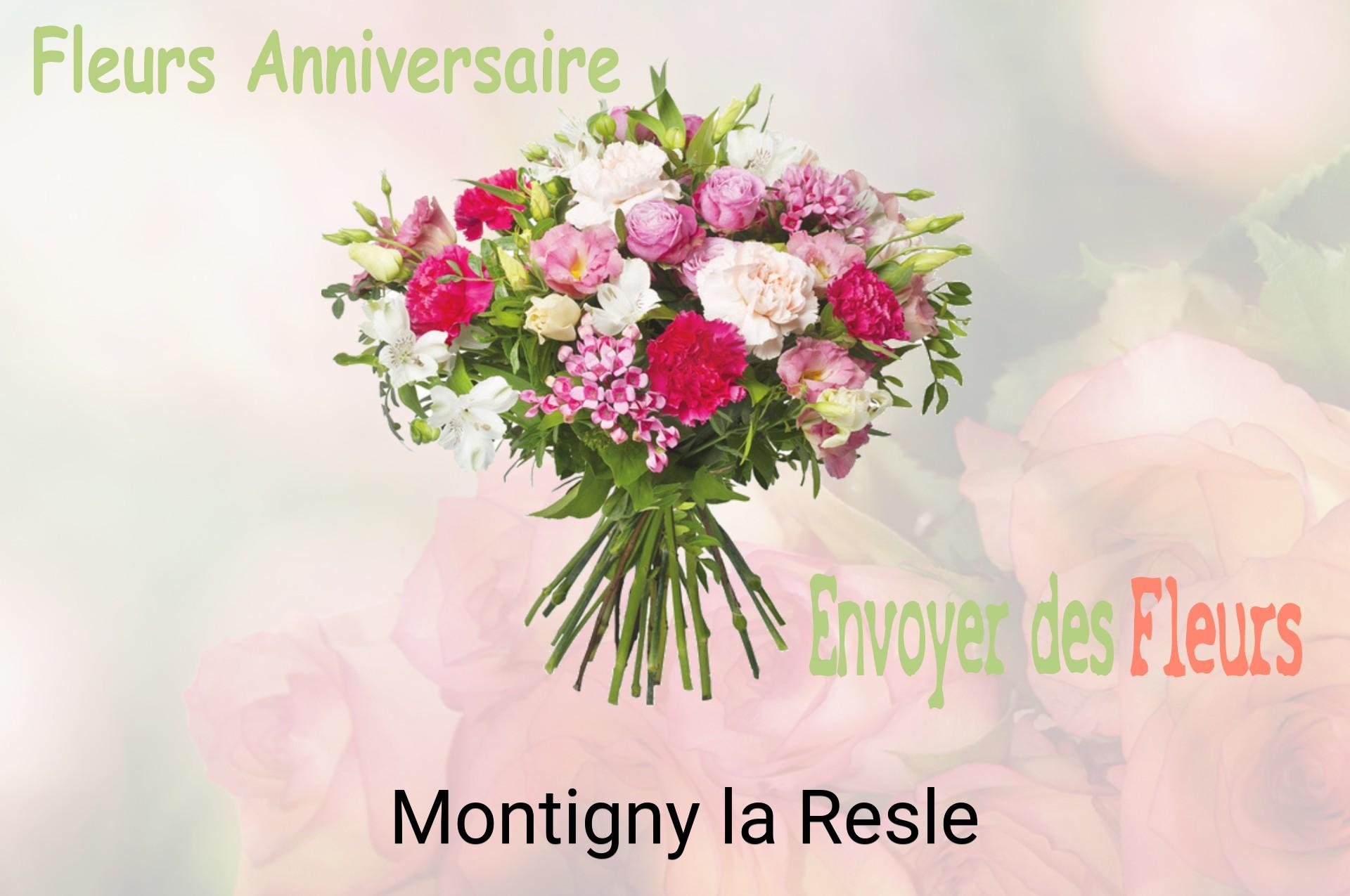 Bouquet de fleurs d’anniversaire livré à Montigny-la-Resle